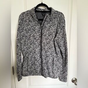 Athleta Salutation Floral Textured Jacket